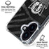 NBA Dallas Mavericks Black Animal Print iPhone 16 Plus Clear Case