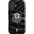 NBA Dallas Mavericks Black Animal Print iPhone 16 Plus Magsafe Impact Case