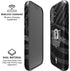 NBA Dallas Mavericks Black Animal Print iPhone 16 Plus Magsafe Impact Case
