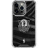 NBA Dallas Mavericks Black Animal Print iPhone 16 Pro Max Clear Case