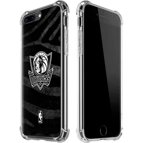NBA Dallas Mavericks Black Animal Print iPhone Cases