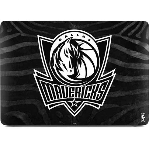 NBA Dallas Mavericks Black Animal Print Apple MacBook Air Skin