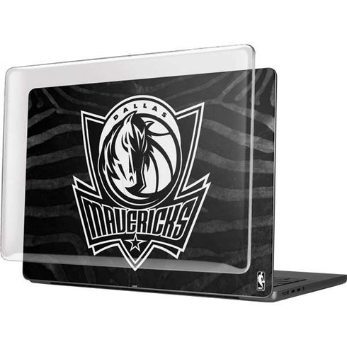 NBA Dallas Mavericks Black Animal Print MacBook Pro 14in (2021-24) Case plus Skin