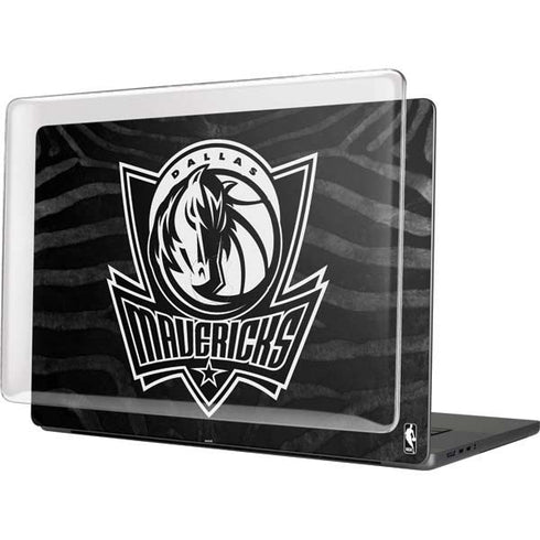 NBA Dallas Mavericks Black Animal Print MacBook Cases