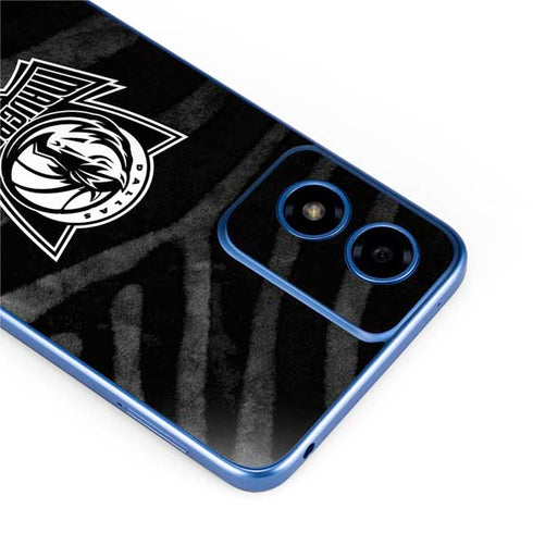NBA Dallas Mavericks Black Animal Print Moto G Play 4G (2024) Skin