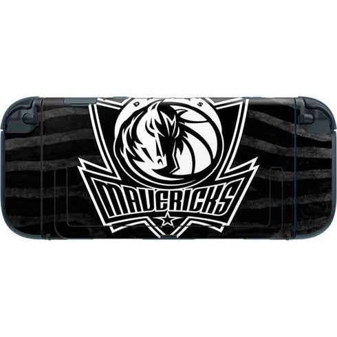 NBA Dallas Mavericks Black Animal Print Nintendo Switch 2 (2025) with Joy-Con Skin