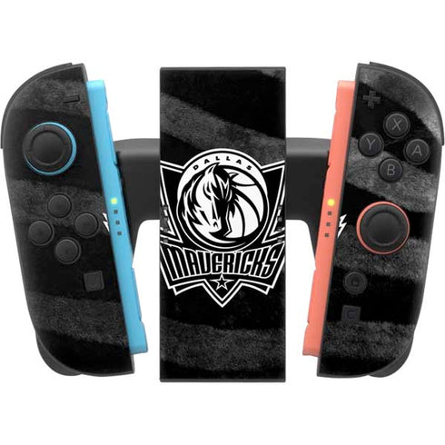 NBA Dallas Mavericks Black Animal Print Nintendo Switch 2 (2025) Joy-Con Controller Skin