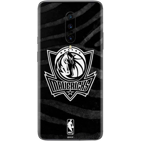 NBA Dallas Mavericks Black Animal Print OnePlus 7 Pro Skin