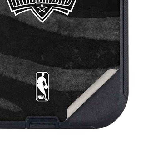 NBA Dallas Mavericks Black Animal Print Otterbox Defender iPhone Skin