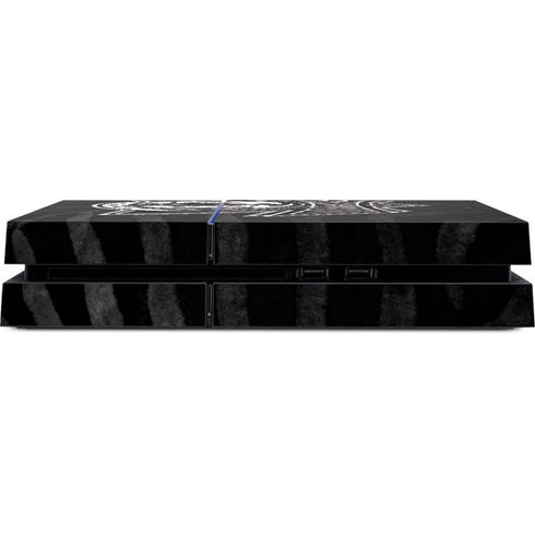 NBA Dallas Mavericks Black Animal Print PS4 Console Skin