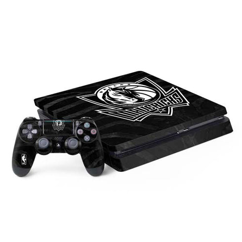 NBA Dallas Mavericks Black Animal Print PlayStation PS4 Skins