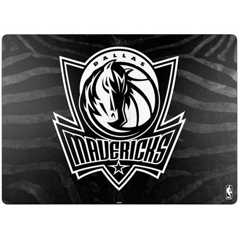NBA Dallas Mavericks Black Animal Print Surface Laptop 7 13.8in Skin