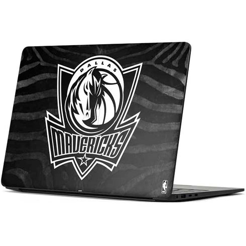 NBA Dallas Mavericks Black Animal Print Surface Laptop 7 15in Skin