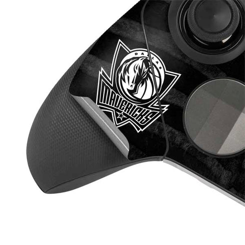 NBA Dallas Mavericks Black Animal Print Xbox Elite Wireless Controller Series 2 Skin