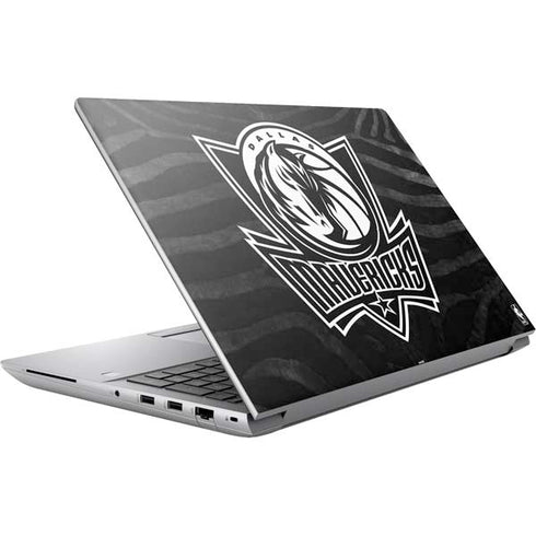 NBA Dallas Mavericks Black Animal Print HP ZBook Fury 16 G10 Skin