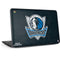 NBA Dallas Mavericks Black Primary Logo HP Chromebook Skin