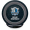 NBA Dallas Mavericks Black Primary Logo Fast Charge Wireless Charging Stand Skin