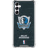 NBA Dallas Mavericks Black Primary Logo Gabb Phone 4 Clear Case