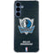 NBA Dallas Mavericks Black Primary Logo Galaxy A35 5G Clear Case