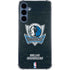 NBA Dallas Mavericks Black Primary Logo Galaxy A35 5G Clear Case