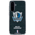 NBA Dallas Mavericks Black Primary Logo Galaxy A36 5G Clear Case