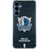 NBA Dallas Mavericks Black Primary Logo Galaxy A55 5G Clear Case