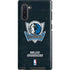 NBA Dallas Mavericks Black Primary Logo Galaxy Cases