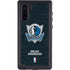 NBA Dallas Mavericks Black Primary Logo Galaxy Cases