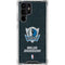 NBA Dallas Mavericks Black Primary Logo Galaxy S23 Ultra Clear Case