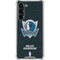 NBA Dallas Mavericks Black Primary Logo Galaxy S24 FE Clear Case