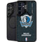 NBA Dallas Mavericks Black Primary Logo Galaxy S24 FE Kickstand Case