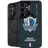 NBA Dallas Mavericks Black Primary Logo Galaxy S25 Kickstand Case
