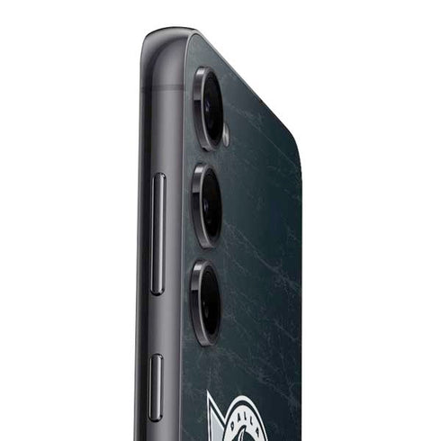 NBA Dallas Mavericks Black Primary Logo Galaxy S25 Plus Skin