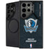 NBA Dallas Mavericks Black Primary Logo Galaxy Cases