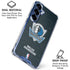 NBA Dallas Mavericks Black Primary Logo Galaxy S25 Plus Clear Case