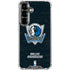 NBA Dallas Mavericks Black Primary Logo Galaxy S26 Plus Clear Case
