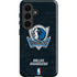 NBA Dallas Mavericks Black Primary Logo Galaxy S26 Plus Impact Case