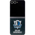 NBA Dallas Mavericks Black Primary Logo Galaxy Z Flip6 Skin