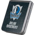 NBA Dallas Mavericks Black Primary Logo Galaxy Z Flip6 Skin