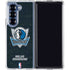 NBA Dallas Mavericks Black Primary Logo Galaxy Z Fold6 Clear Case