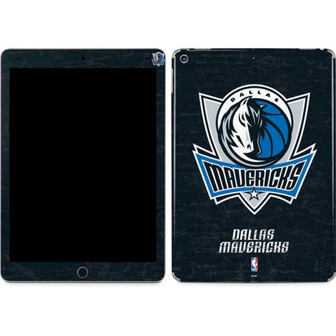 NBA Dallas Mavericks Black Primary Logo iPad Skins