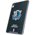 NBA Dallas Mavericks Black Primary Logo iPad 11th Gen (2025) Clear Case