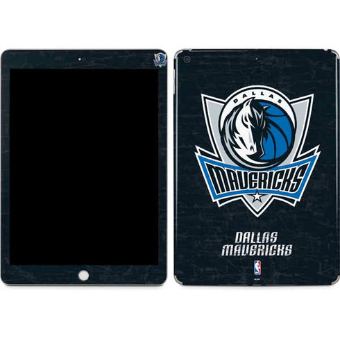 NBA Dallas Mavericks Black Primary Logo Apple iPad Skin