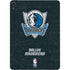 NBA Dallas Mavericks Black Primary Logo Apple iPad Air Skin