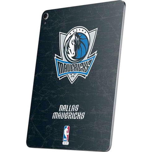 NBA Dallas Mavericks Black Primary Logo Apple iPad Air Skin