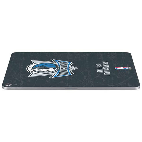 NBA Dallas Mavericks Black Primary Logo Apple iPad Air Skin