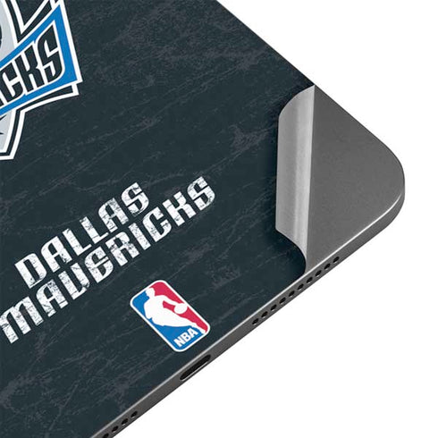NBA Dallas Mavericks Black Primary Logo Apple iPad Mini Skin