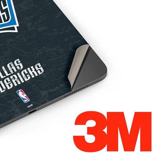 NBA Dallas Mavericks Black Primary Logo Apple iPad Pro Skin