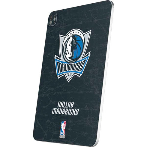 NBA Dallas Mavericks Black Primary Logo iPad Pro 13in M4 (2024) Skin