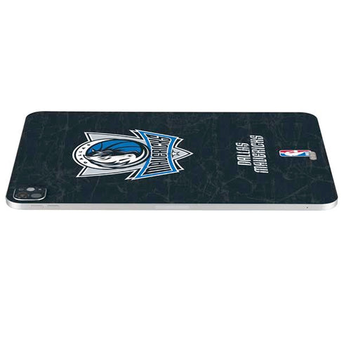 NBA Dallas Mavericks Black Primary Logo iPad Pro 13in M4 (2024) Skin
